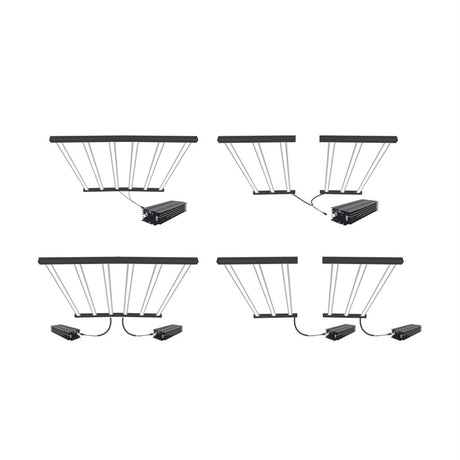 LUMii BLACK² 720/960w - 4 in 1 LED Grow Light 2.9 µmol/J - GrowPro Hydroponics Ltd