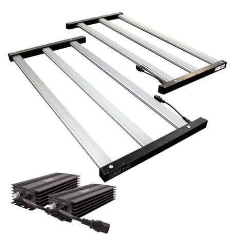 LUMii BLACK² 720/960w - 4 in 1 LED Grow Light 2.9 µmol/J - GrowPro Hydroponics Ltd