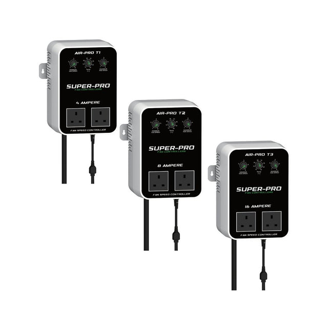 Super - Pro Air - Pro T - Series Fan Controllers - GrowPro Hydroponics Ltd