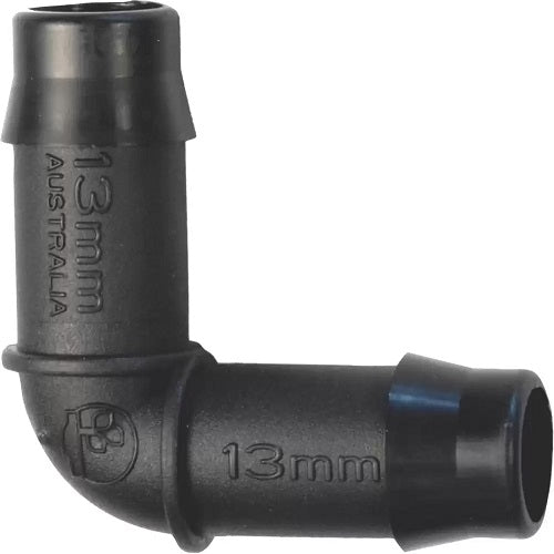 13mm Barbed Elbow - GrowPro Hydroponics Ltd