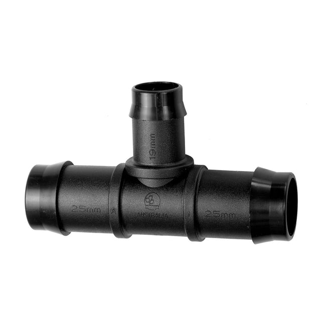 19mm Barbed Tee - GrowPro Hydroponics Ltd