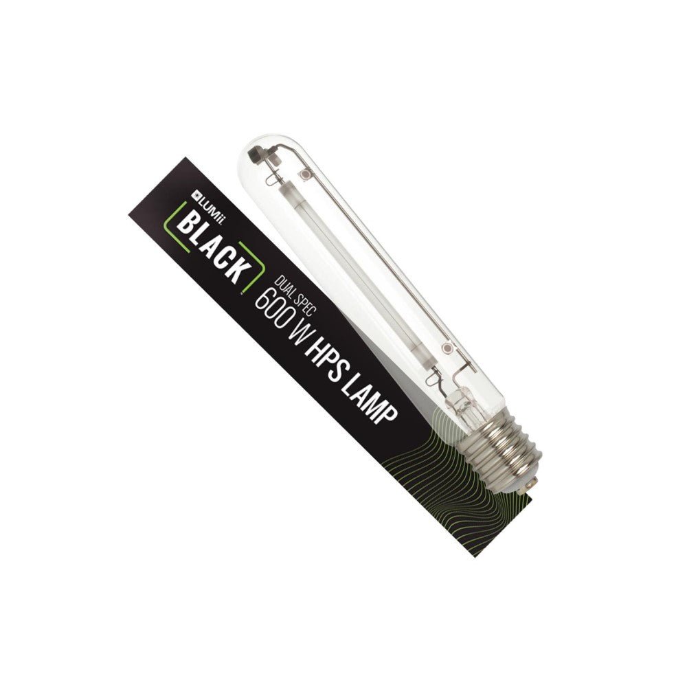 600W LUMII BLACK HPS LAMP - GrowPro Hydroponics Ltd