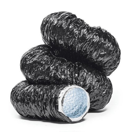 Black Acoustic Ducting - GrowPro Hydroponics Ltd