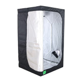 BudBox LITE Silver Mylar Grow Tent - 100cm x 100cm x 180cm - GrowPro Hydroponics Ltd