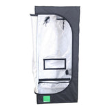 BudBox LITE Silver Mylar Grow Tent - 60cm x 60cm x 140cm - GrowPro Hydroponics Ltd