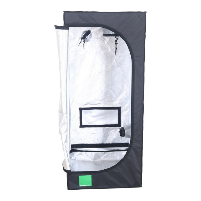 BudBox LITE Silver Mylar Grow Tent - 60cm x 60cm x 140cm - GrowPro Hydroponics Ltd