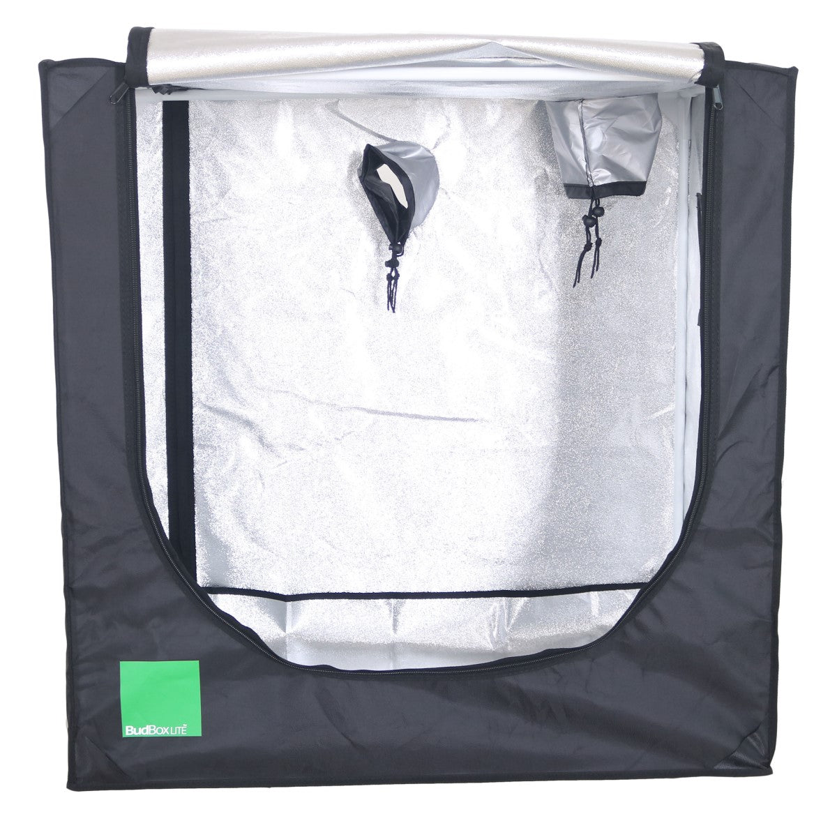 BudBox LITE Silver Mylar Grow Tent - 60cm x 90cm x 90cm - GrowPro Hydroponics Ltd