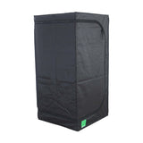 BudBox LITE Silver Mylar Grow Tent - 80cm x 80cm x 160cm - GrowPro Hydroponics Ltd