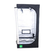 BudBox LITE Silver Mylar Grow Tent - 80cm x 80cm x 160cm - GrowPro Hydroponics Ltd