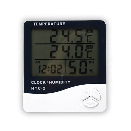 DIGITAL SERIES MIN MAX THERMOMETER & HYGROMETER - GrowPro Hydroponics Ltd