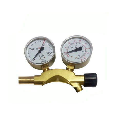 Dimlux Co2 Pressure Reducing Valve with Magnetic Valve Pro - GrowPro Hydroponics Ltd