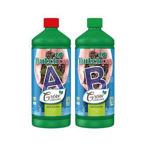 Dutch Pro - Hydro-Coco Grow A+B (HW+SW) - GrowPro Hydroponics Ltd