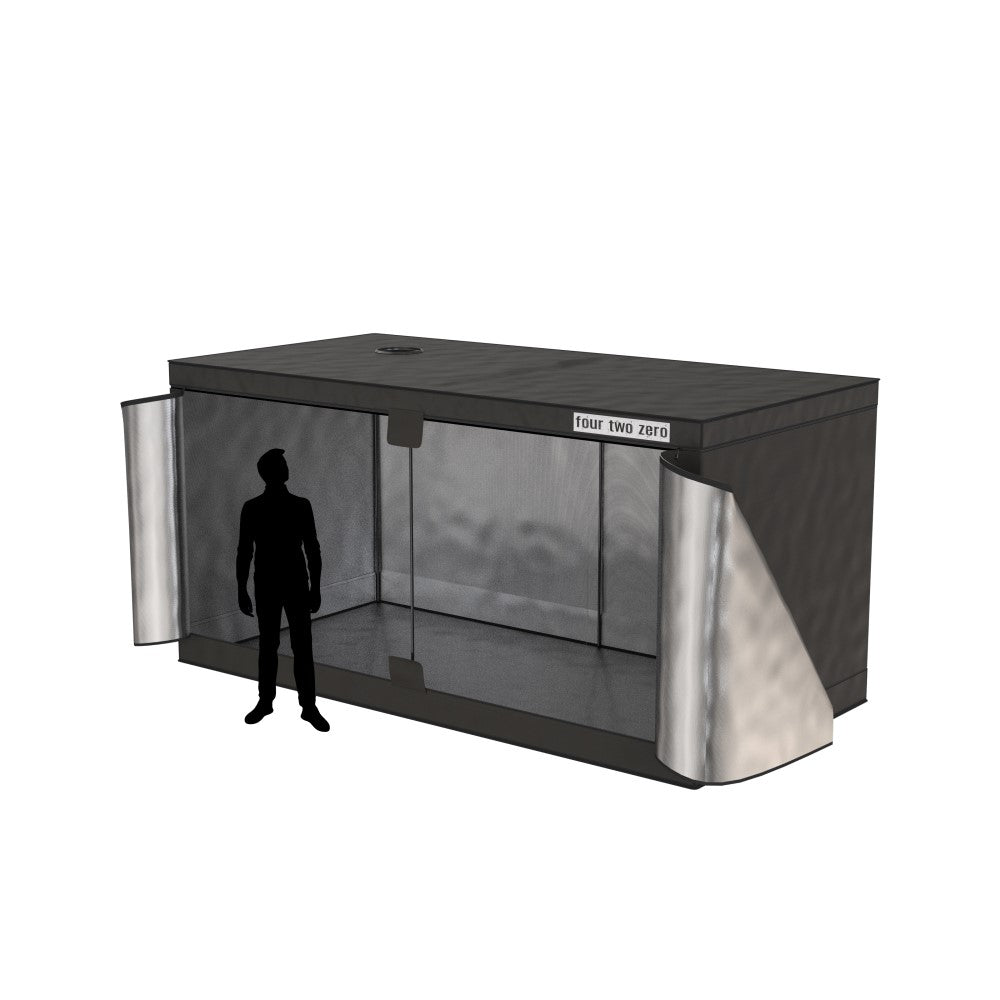 Four Two Zero Grow Tent 400 x 200 x 200cm - GrowPro Hydroponics Ltd