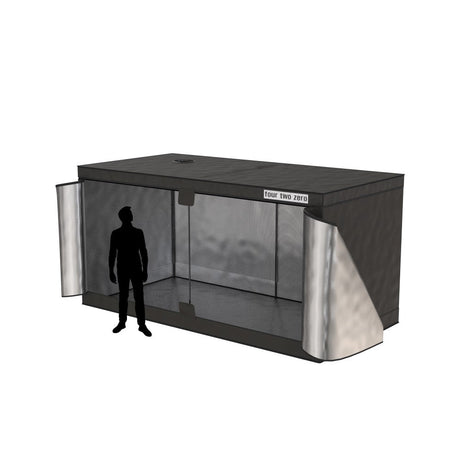 Four Two Zero Grow Tent 400 x 200 x 200cm - GrowPro Hydroponics Ltd