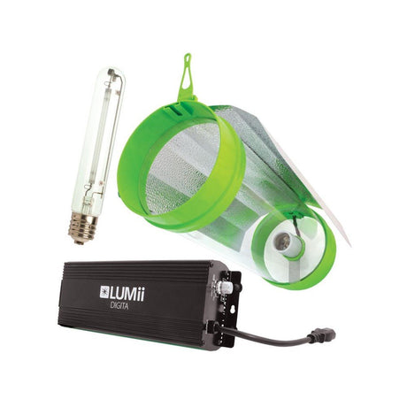 LUMII 1000W DIGITA, 8" AEROTUBE & LAMP KIT - GrowPro Hydroponics Ltd