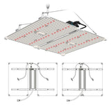 LUMii BLACK Blade LED - 400w Grow Light - GrowPro Hydroponics Ltd