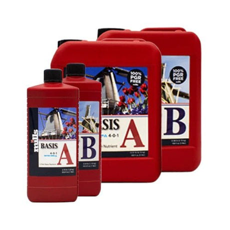 Mills Basis Nutrients (A+B) - GrowPro Hydroponics Ltd