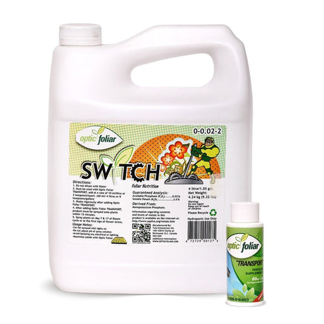 Optic Foliar Switch 4L (inc transport) - GrowPro Hydroponics Ltd