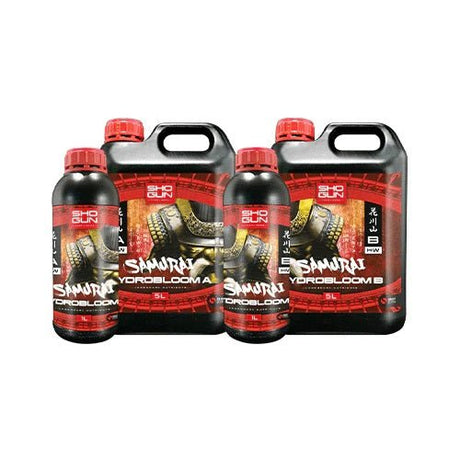 SHOGUN Samurai Hydro Bloom A&B - SW - GrowPro Hydroponics Ltd