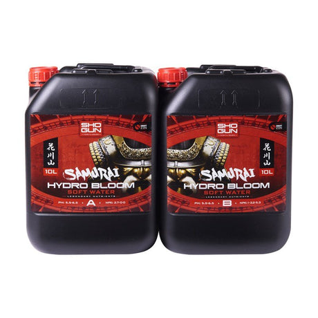 SHOGUN Samurai Hydro Bloom A&B - SW - GrowPro Hydroponics Ltd
