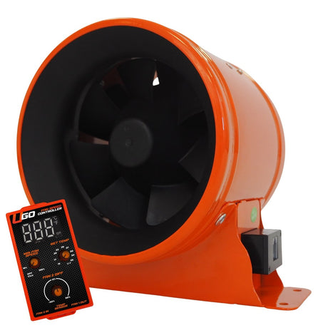 U-GO EC Extractor Fan - GrowPro Hydroponics Ltd